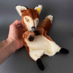 STEIFF Smardy Fox Hand Puppet ~ ALL IDs 1964-67