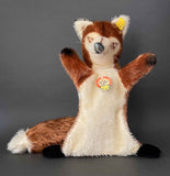 STEIFF Smardy Fox Hand Puppet ~ ALL IDs 1964-67