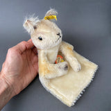 STEIFF Possy Squirrel Hand Puppet ~ ALL IDs 1957-58 Rare!