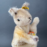 STEIFF Possy Squirrel Hand Puppet ~ ALL IDs 1957-58 Rare!