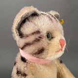 STEIFF Tabby Cat Hand Puppet ~ ALL IDs 1959-67 Rare!