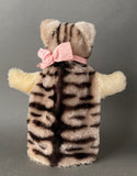 STEIFF Tabby Cat Hand Puppet ~ ALL IDs 1959-67 Rare!