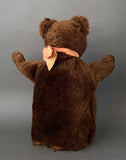 STEIFF Teddy Bear Hand Puppet ~ 1950s