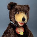 STEIFF Teddy Baby Hand Puppet ~ 1952-53 Early Model!