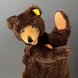 STEIFF Teddy Bear Hand Puppet ~ ALL IDs 1959-67 Rare!