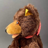 STEIFF Teddy Bear Hand Puppet ~ ALL IDs 1959-67 Rare!