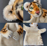 STEIFF Tiger Hand Puppet ~ 1950s