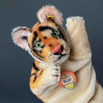 STEIFF Tiger Hand Puppet ~ ALL IDs 1952-58 Rare!