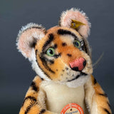 STEIFF Tiger Hand Puppet ~ ALL IDs 1952-58 Rare!