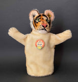 STEIFF Tiger Hand Puppet ~ ALL IDs 1952-58 Rare!