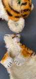 STEIFF Tiger Hand Puppet ~ 1949-54 Rare!