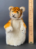 STEIFF Tiger Hand Puppet ~ 1949-54 Rare!