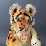 STEIFF Tiger Hand Puppet ~ ALL IDs 1952-58 Rare!