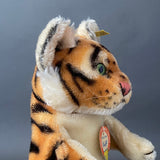 STEIFF Tiger Hand Puppet ~ ALL IDs 1952-58 Rare!