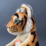 STEIFF Tiger Hand Puppet ~ ALL IDs 1952-58 Rare!