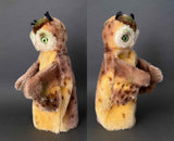 STEIFF Wittie Owl Hand Puppet ~ 1950s Early Model!