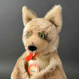 STEIFF Loopy Wolf Hand Puppet ~ 1950-60s