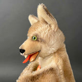 STEIFF Loopy Wolf Hand Puppet ~ 1950-60s