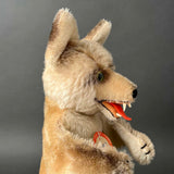 STEIFF Loopy Wolf Hand Puppet ~ 1950-60s