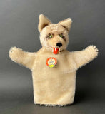 STEIFF Loopy Wolf Hand Puppet ~ 1950-60s