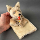 STEIFF Loopy Wolf Hand Puppet ~ 1950-60s
