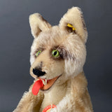 STEIFF Loopy Wolf Hand Puppet ~ ALL IDs 1965-67