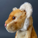 STEIFF Young Lion Hand Puppet ~ 1950s Rare!