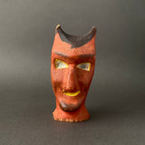 WALDORF Devil Hand Puppet Head ~ 1930s rare!