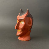WALDORF Devil Hand Puppet Head ~ 1930s rare!