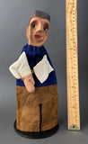 WALDORF Farmer Hand Puppet ~ 1930s rare!