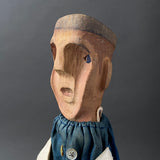 WALDORF Farmer Hand Puppet ~ 1930s rare!