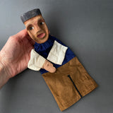 WALDORF Farmer Hand Puppet ~ 1930s rare!