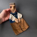 WALDORF Farmer Hand Puppet ~ 1930s rare!