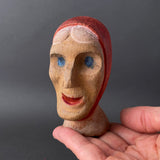 WALDORF Grandmother Hand Puppet Head ~ 1930s rare!