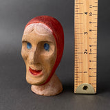 WALDORF Grandmother Hand Puppet Head ~ 1930s rare!