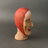 WALDORF Grandmother Hand Puppet Head ~ 1930s rare!