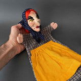 WITCH Hand Puppet by Curt Meissner ~ 1960s