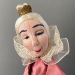 Queen Hand Puppet by Curt Meissner ~ Germany 1960s