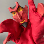 DEVIL Hand Puppet ~ Decor-Spielzeug Swiss Toy 1950s