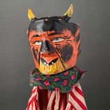 Devil Hand Puppet ~ Early 1900s Punch and Judy
