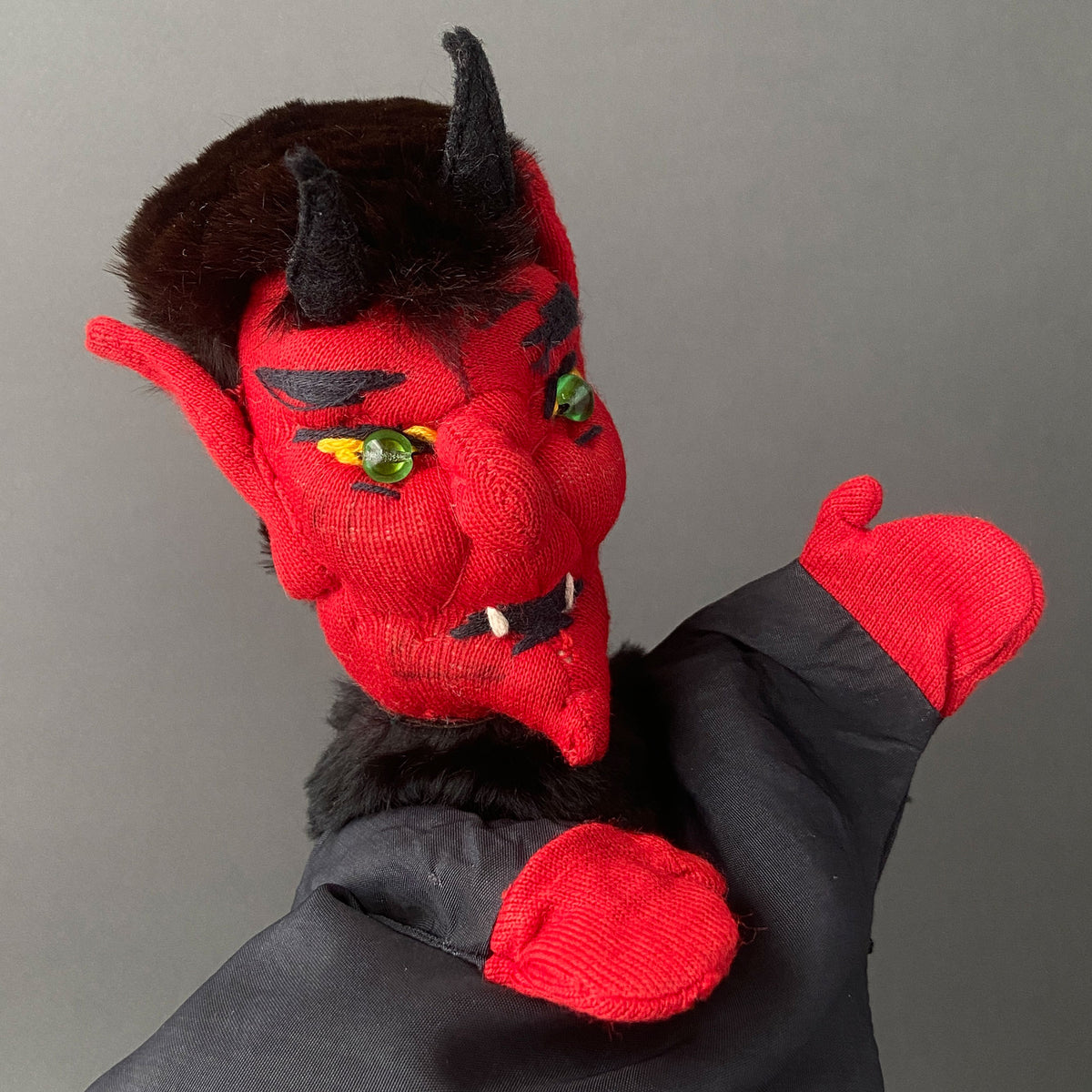 Vintage DEVIL Hand Puppet by Curt Meissner ~ Germany 1960s – Once Upon ...