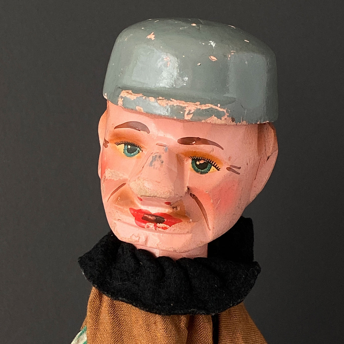 Antique GENTLEMAN Hand Puppet ~ Early 1900s Punch and Judy Show – Once ...
