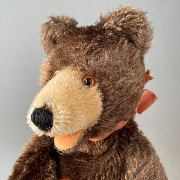 Vintage STEIFF Teddy BEAR Hand Puppet ~ 1960-70s – Once Upon A Puppet