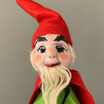 Gnome Hand Puppet by Curt Meissner ~ Germany 1960s
