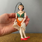 Dancer Lady Toy Marionette ~ Italy 1930s