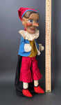 Bross KASPER Hand Puppet ~ circa 1950s Rare!