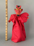 DEVIL Hand Puppet ~ Decor-Spielzeug Swiss Toy 1950s