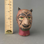 Devil Puppet Head ~ Early 1900s Punch and Judy