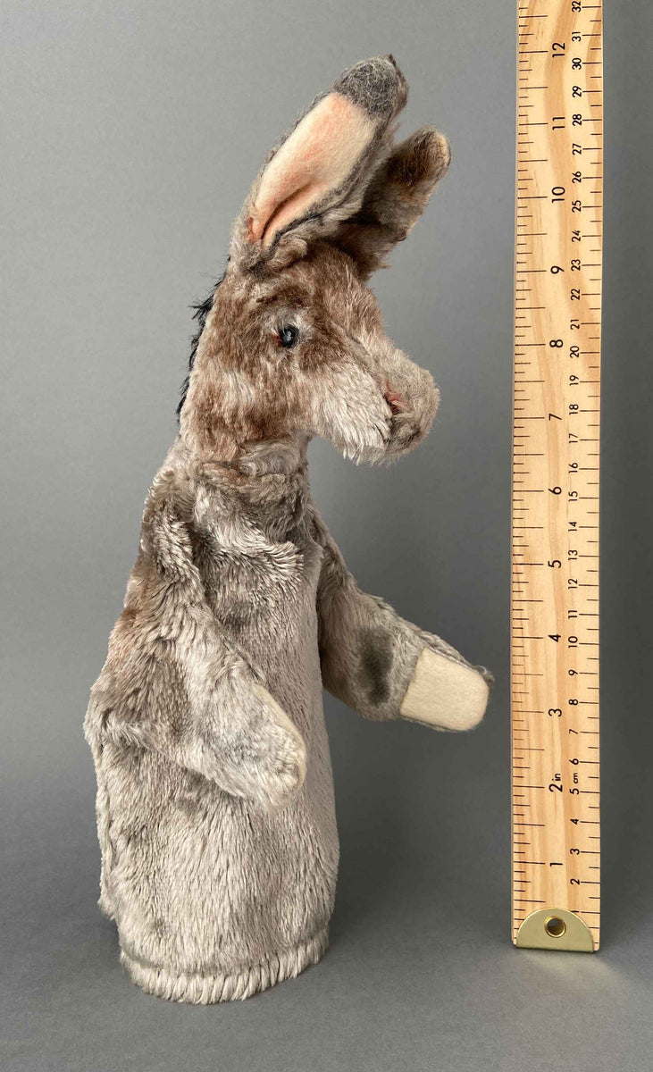 Vintage HAMIRO Donkey Hand Puppet ~ 1960s – Once Upon A Puppet