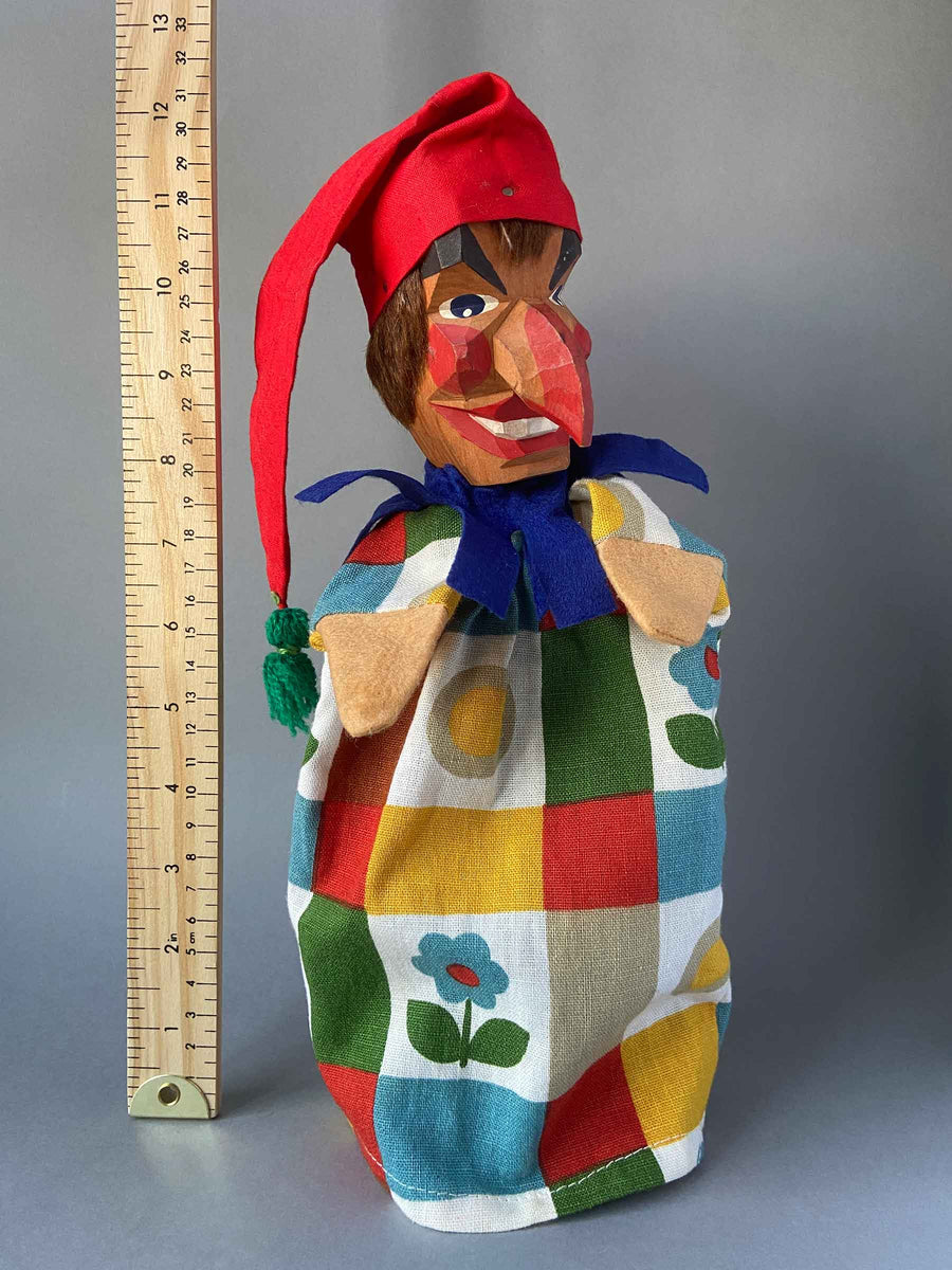 Vintage Mr PUNCH Hand Puppet by Lotte Sievers-Hahn ~ 1960s – Once Upon ...